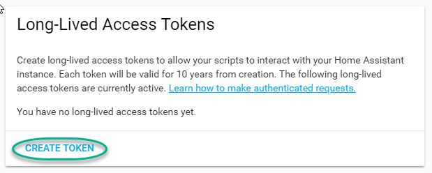 Create Token
