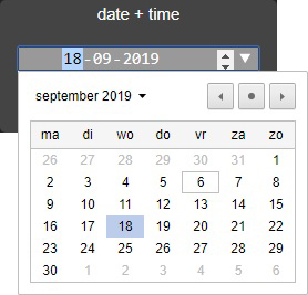 input datetime