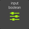 input boolean